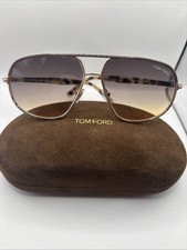 Tom Ford Maxwell FT1019 28F Rose Gold Havana/Brown Gradient 59 mm Sunglasses