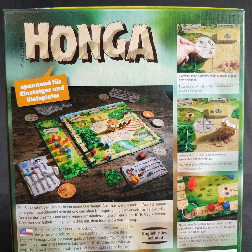Honga von Haba Brettspiel ab 8 Jahren vollständig - Bild 3 von 4