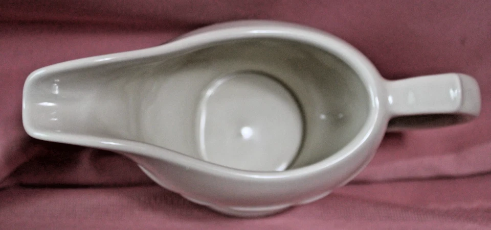 Longaberger Cerámica Tejida Tradiciones Clásico Azul Gravy Barco Servidor BONITO Foto 4 de 4