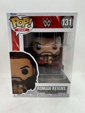 Funko Pop Vinyl WWE Roman Reigns 131 Two Belts Champion Collectable Figure NEW