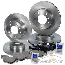 ATEC BREMSSCHEIBEN + BREMSBELÄGE BREMSKLÖTZE VORNE + HINTEN FÜR BMW 3-ER E36 E46