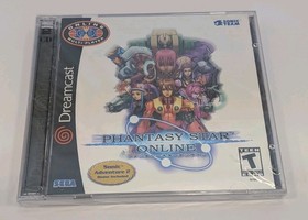 Phantasy Star Online Sega Dreamcast New Factory Sealed Authentic