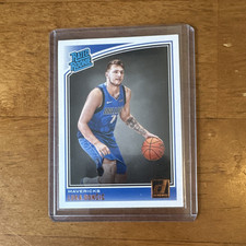Panini 2018-19 Donruss Rated Rookie Luka Dončić #177 Mavericks Basketball