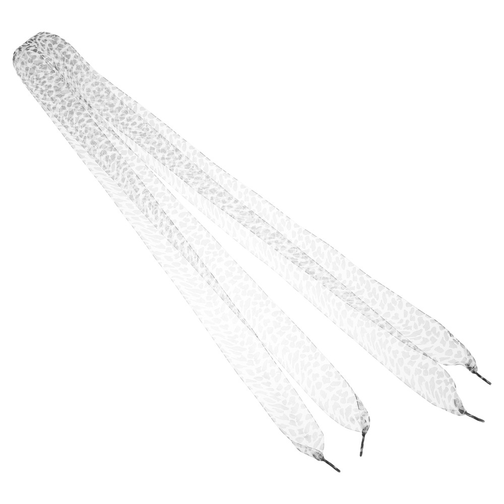 APL Lacci larghi leopardati alla moda e lacci in poliestere per sneakers