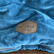 JJ Cole Original Bundleme Car seat Cover Fleece Velvet Teal