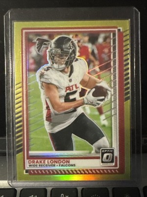 2025 Donruss Optic Drake London #153 Neon Yellow 5/15 Jersey Match Ebay 1/1 ATL