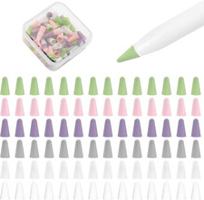 100 pcs Silicone Nib Sleeves Compatible with Apple Pencil Tips, Professional Liq
