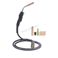 Tweco #2 MIG Gun 10' 15' 250A Heavy type Replace Longevity Esab Euro connection