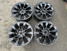 SET OF 4 Genuine Tesla Model Y Turbine Induction 20” Alloy Wheels 1188223-00-B