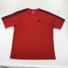 NY Yankees Adidas Climalite Golf Shirt Short Sleeve Embroidered Men’s 2XL RARE