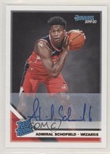 2019-20 Panini Donruss Rated Rookie Signatures Admiral Schofield #239 Auto 5h0