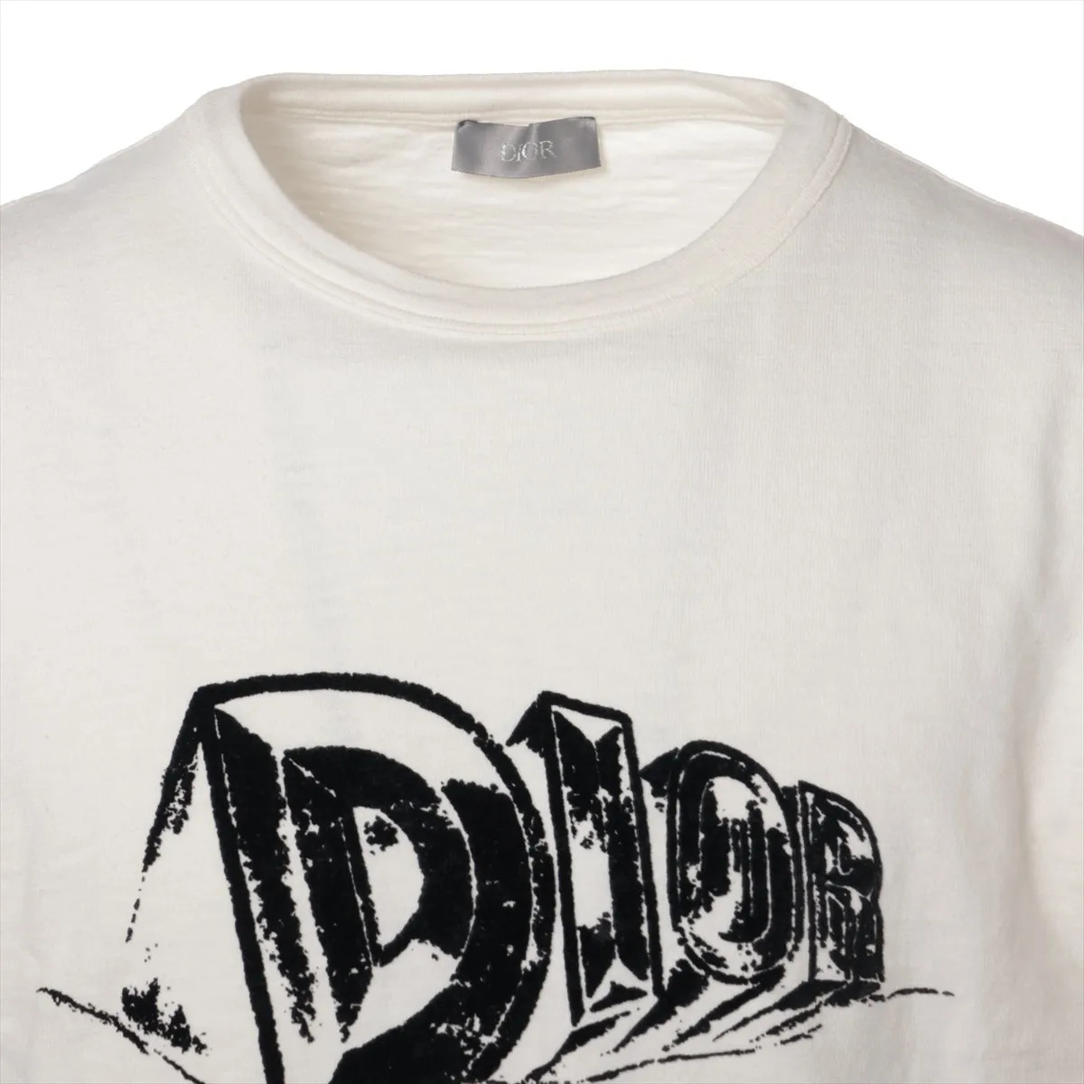 Dior Cotton T-shirt L Men's White 393J696A0849 | eBay