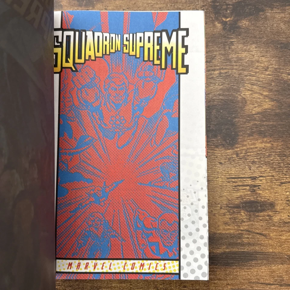 SQUADRON SUPREME TP 💥 | 1997 1ST PRINT MARK GRUENWALD ASHES EDITION | MARVEL! - Image 3 of 4