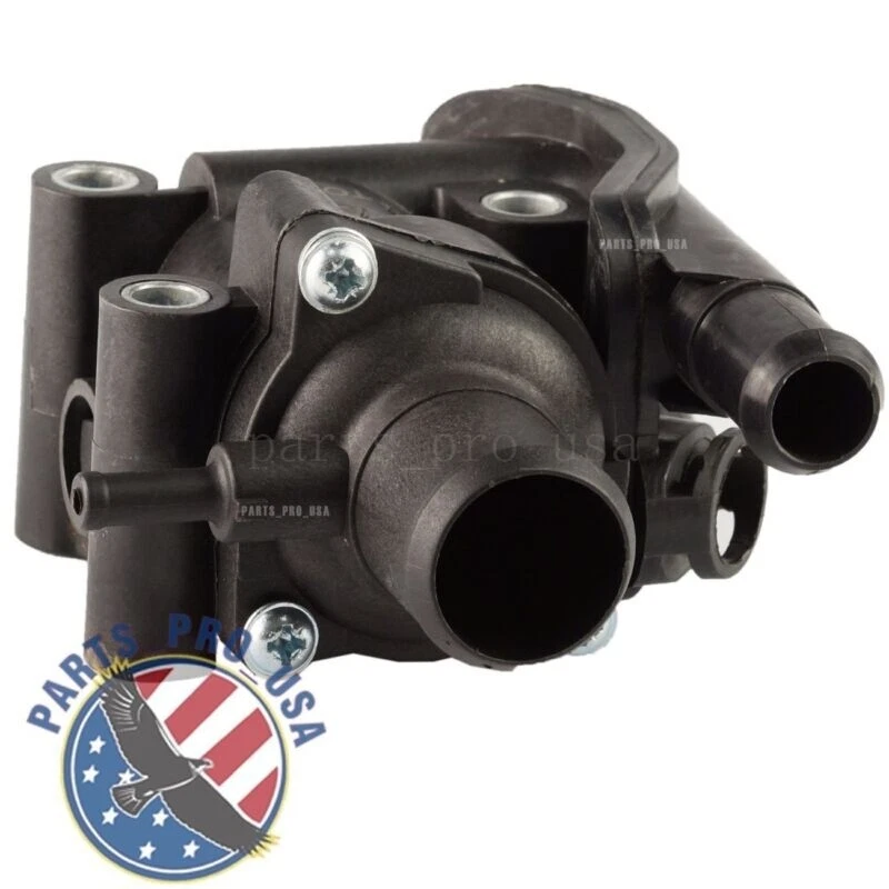 Carcasa de termostato Ford XS7Z-8592-AD para Focus Escort Contour Cougar Mystique Foto 3 de 4