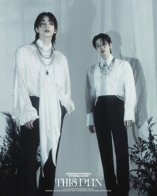JEONGHAN X WONWOO 1st Single Album THIS MAN CD+Book+P.Card+Sticker