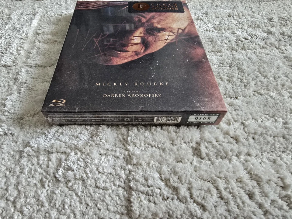 The Wrestler Plain Archive Exclusive #2 Keep Case Full Slip Blu ray - BRAND NEW - Image 4 of 4