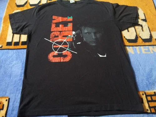 Rare Corey Hart Stage Crew Rock Music Concert 1980s vintage concert t-shirt, vintage, size XL, single stitch, B+ condition