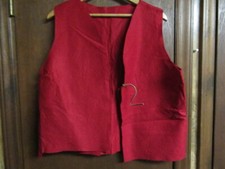 Boy Scout Red Patch Vest, No Patches,       eb20