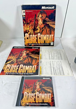 Close Combat PC, 1996 Big Box Microsoft CD-ROM Windows 95