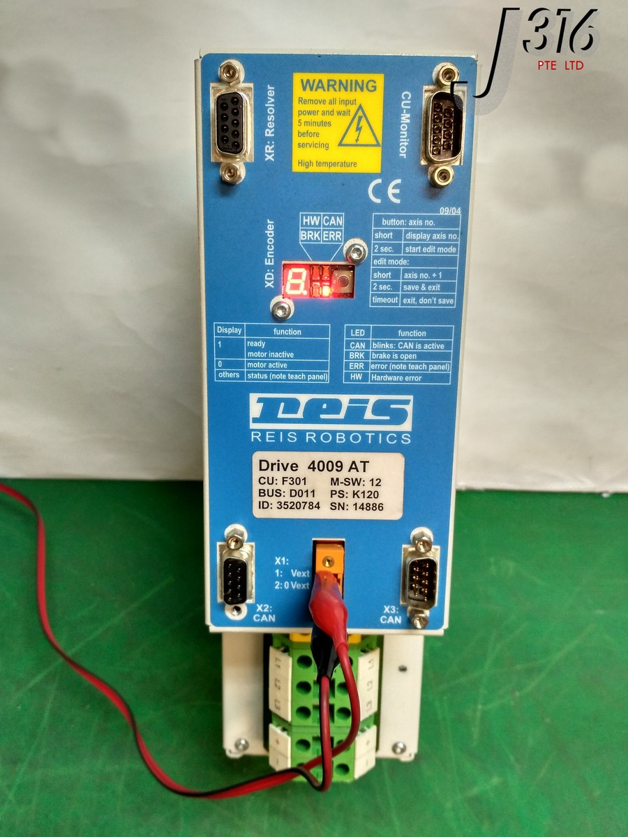9432 REIS ROBOTICS SERVOSTARKER, ID: 3520784 DRIVE 4009 AT | eBay