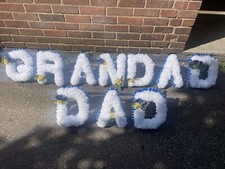 funeral flowers dad/grandad/casket/ COLLECTION ONLY
