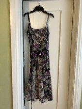NWOT Reformation linen wrap dress xs floral $100