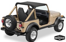Bikini Top Bimini Top In Black Crush For 1976-1986 Cj7 90701 Bikini Top Bimini Top In Black Crush For 1976-1986 Cj7 90701