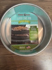 Nordic Ware Naturals 9" Round Later Cake Pans Baking