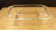 Pyrex #215 Clear Glass Rectangular 2L Loaf Pan Ovenware Made in the USA