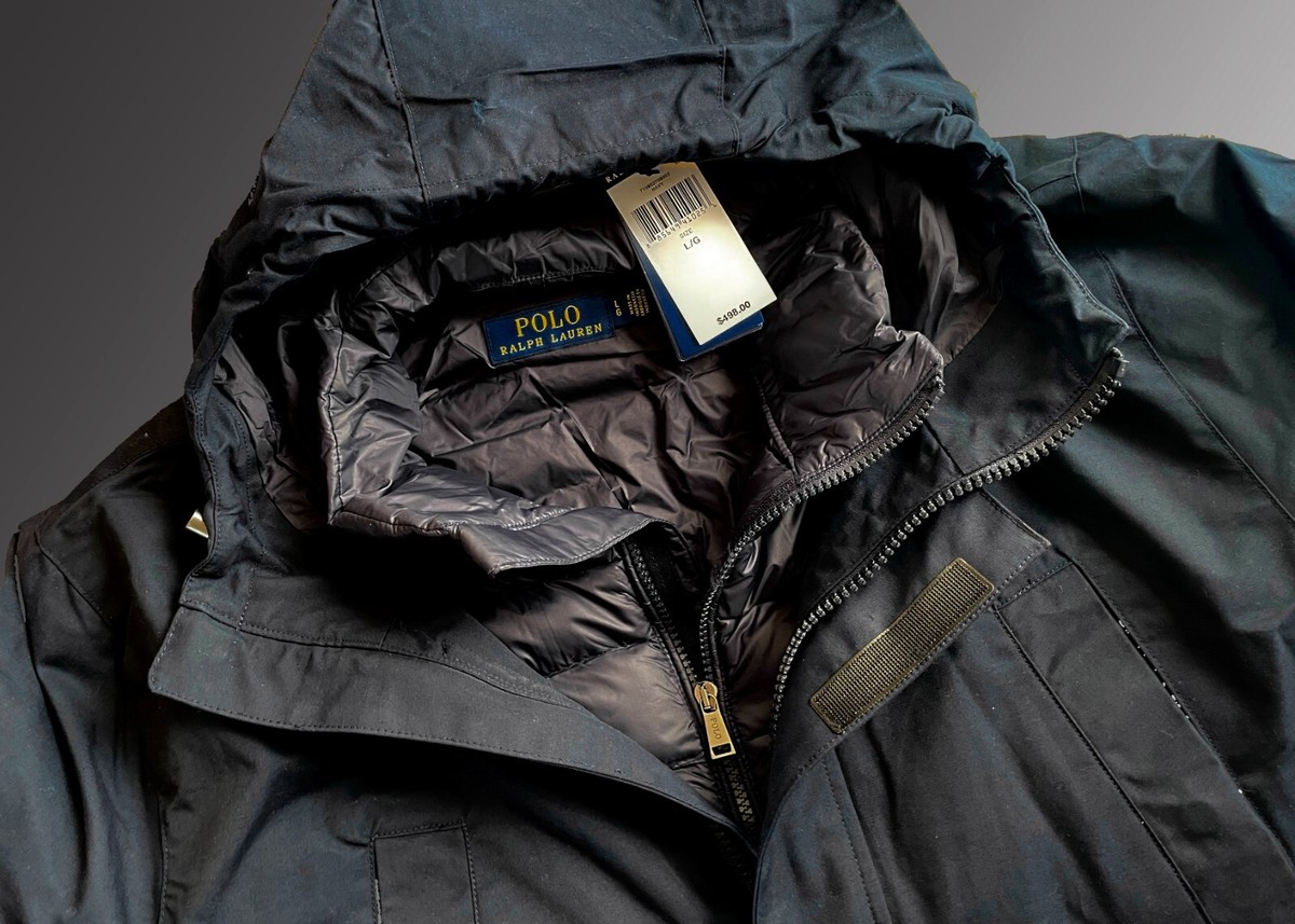 Polo Ralph Lauren 3 in 1 Tri Climate Down Jacket Quilted Liner