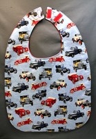 Adult, Special Needs Bib Vintage Vehicles Handmade Adult, Special Needs Bib Vintage Vehicles Handmade