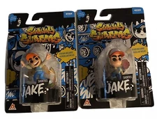 SUBWAY SURFERS Mini Figures Skating Jake & Running Jake New
