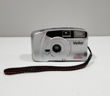 Vivitar PS52P 35mm Point and Shoot Panorama Silver Film Camera - Vintage