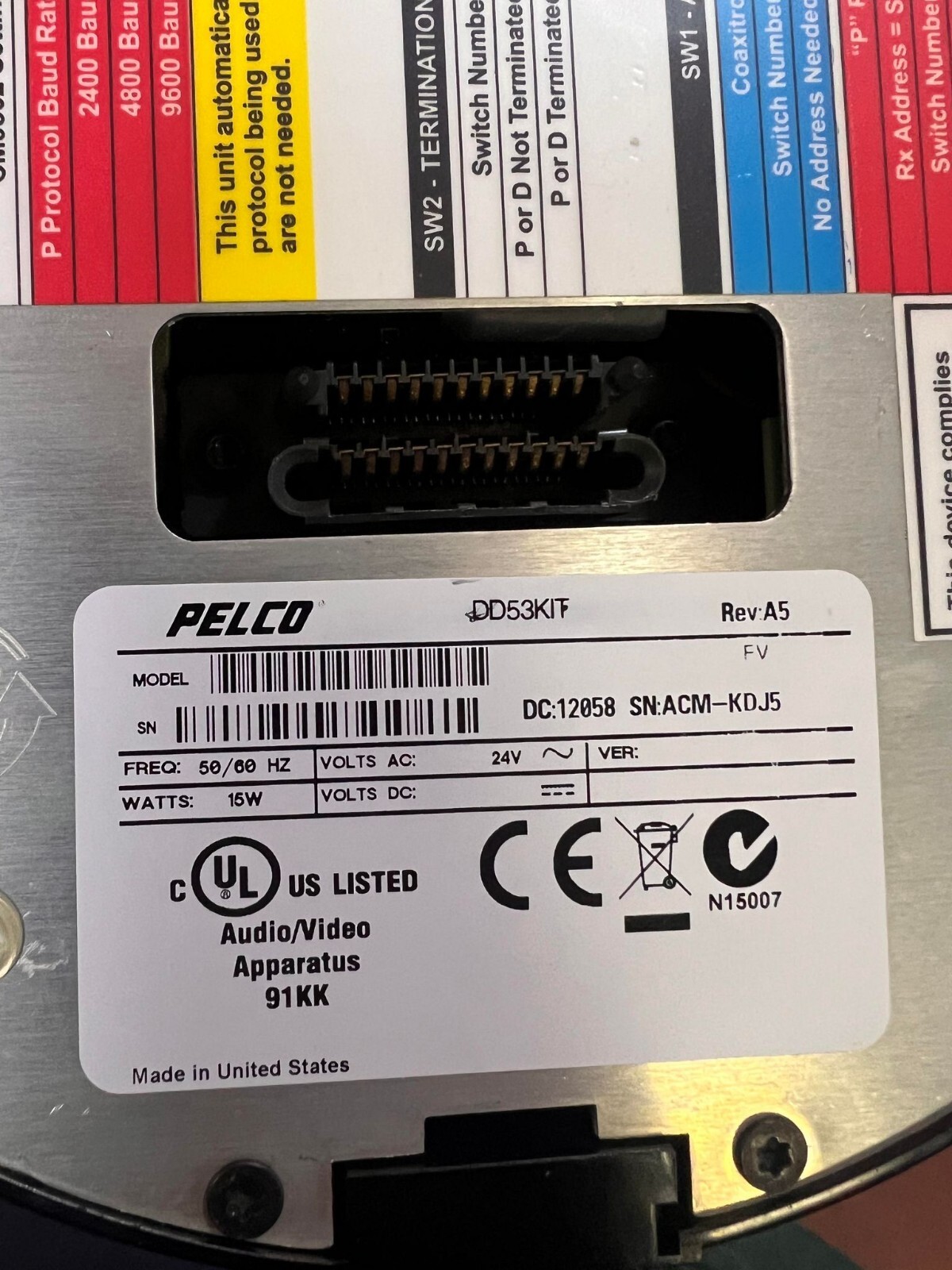 Pelco Spectra DD53Kit IV Dome Camera