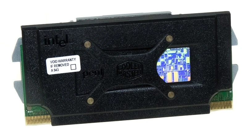 CPU Intel Pentium III SL35E 500MHz SLOT1+Dimension - Image 2 of 2