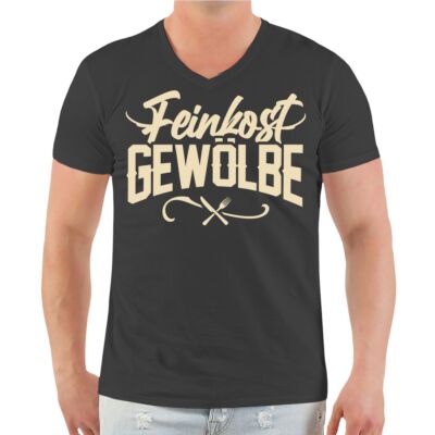 T-Shirt Feinkostgewölbe lustige Sprüche Funshirt Männertag big Size S bis 10XL 