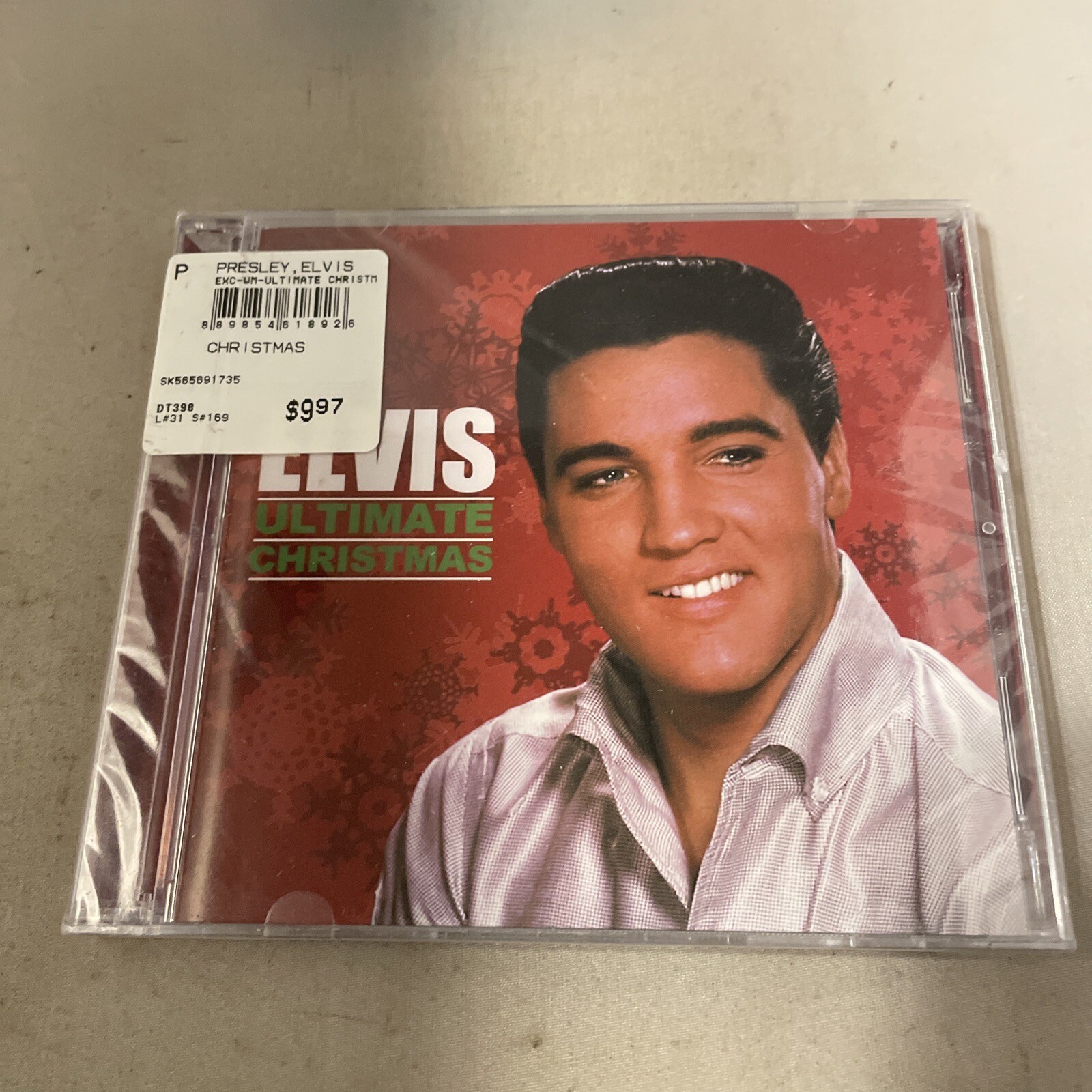 Ultimate Christmas by Elvis Presley (CD, 2017) NEW SEALED - Cracked Case