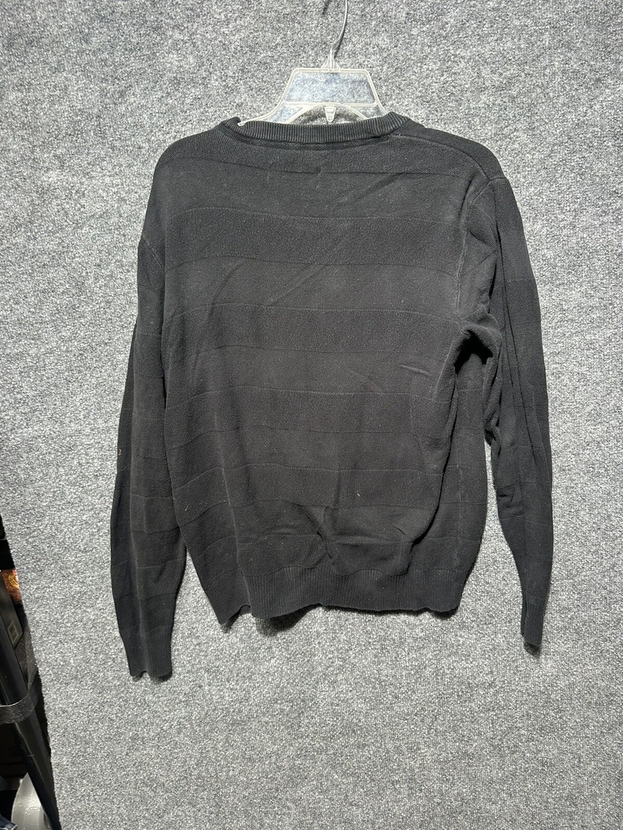 LRG CLOTHING COMPANY ROOTS + EQUIPMENT Woven Black MEN’S SZ Small Cardigan View 6