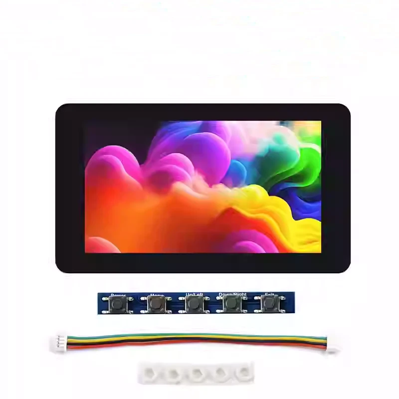 7 inch 1024x600 Touch Screen LCD Display for Raspberry Pi Zero 2 W WH Monitor - Image 2 of 4