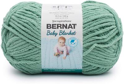 Bernat Baby Decke Chunky Strickgarn Wolle 300g - 04801 Nebel Dschungel Grün