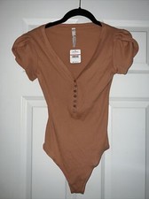 FREE PEOPLE Mia Bodysuit Santa Fe XS NWT