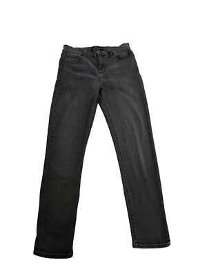 Lucky Brand Womens Brooke Legging Jean 12/31 Black Denim RN80318 Grunge W29  L27