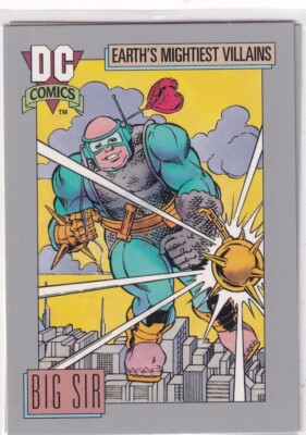 DC Comics 1991 Earth's Mightiest Villains No. 80 Big Sir