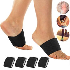 1/2 Pairs Compression Arch Support Sleeves Plantar Fasciitis Foot Pain Relief