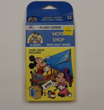 Vintage 1989 GOLDEN STEP AHEAD Phonics Flash Cards - Educational Learning Tool