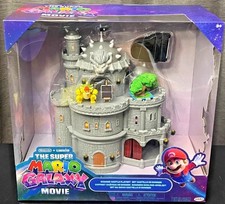 The Super Mario Galaxy Movie Deluxe Bowser Castle Playset with 1.5 inch Bowser