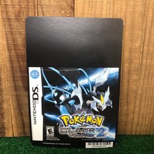 Pokemon Black Version 2 BLOCKBUSTER BACKER CARD 5"x8" Nintendo DS Promo Display