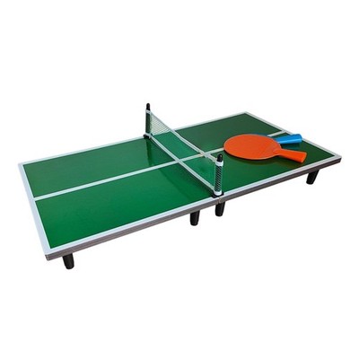 Mini-Tischtennisplatte, abnehmbar mit Netz, tragbar, multifunktional
