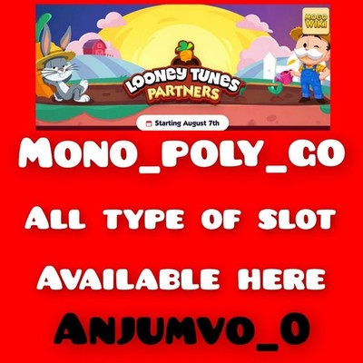 ALLE ARTEN VON SLOTS - LOONEY TUNES PARTNER EVENT - Mono_poly_Go Partner event