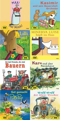 Pixi Bauernhof 8er Set Kinderbücher Tiergeschichten ab 3 J. Deutsch